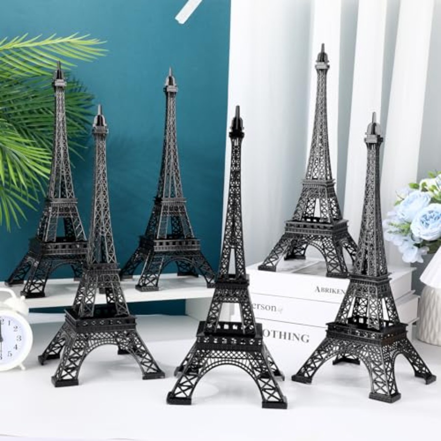 Art Craft Model - 6 Adet 15'' Eyfel Kulesi Heykeli