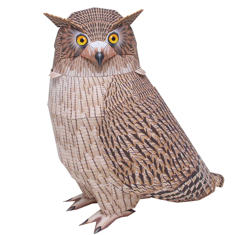 Art Craft Center - Blakiston'ın Balık Baykuş El Yapımı Origami