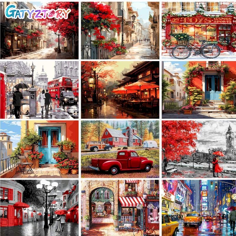 Art Craft Number - GATYZTORY yetişkinler için sayılar tarafından yağlıboya