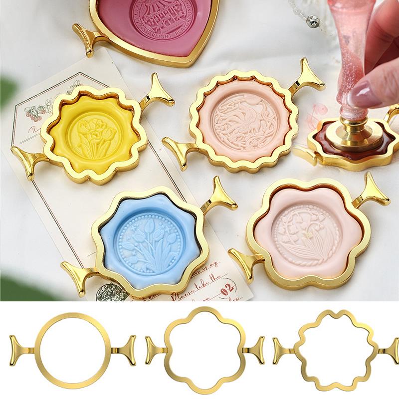 Batik Wax Kit - Metal mühür mumu damga kalıpları ile