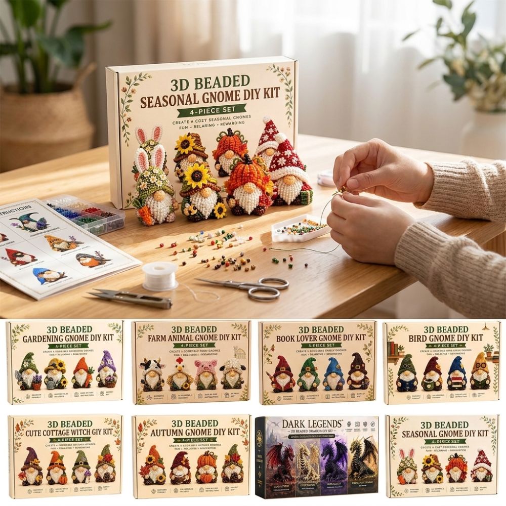 Art Craft Education - Canlı Renkli Tüp Boncuklar 3D Boncuklu