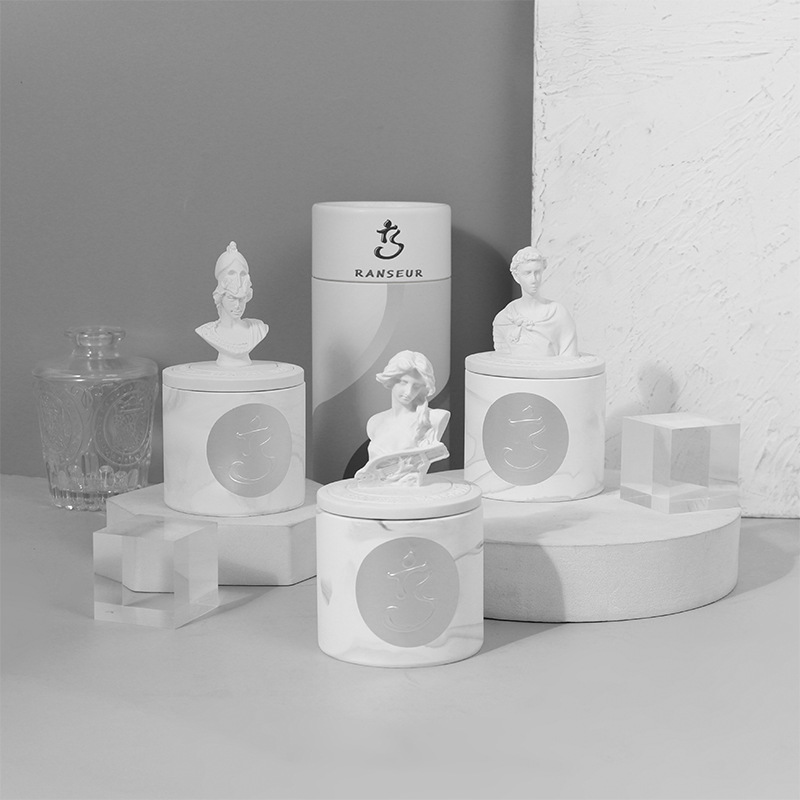 Soy Candle Fragrance Oil - Aromaterapi Mum Alçı Bardak Heykel Fincan