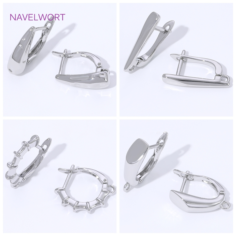 Art Craft Ideas - 18K Altın Kaplama Pürüzsüz Küpe Kancaları