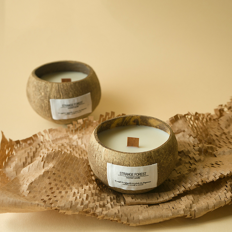 Soy Candle Fragrance Oil - Hindistan Cevizi Kabuğu Aromaterapi Mum Esansiyel