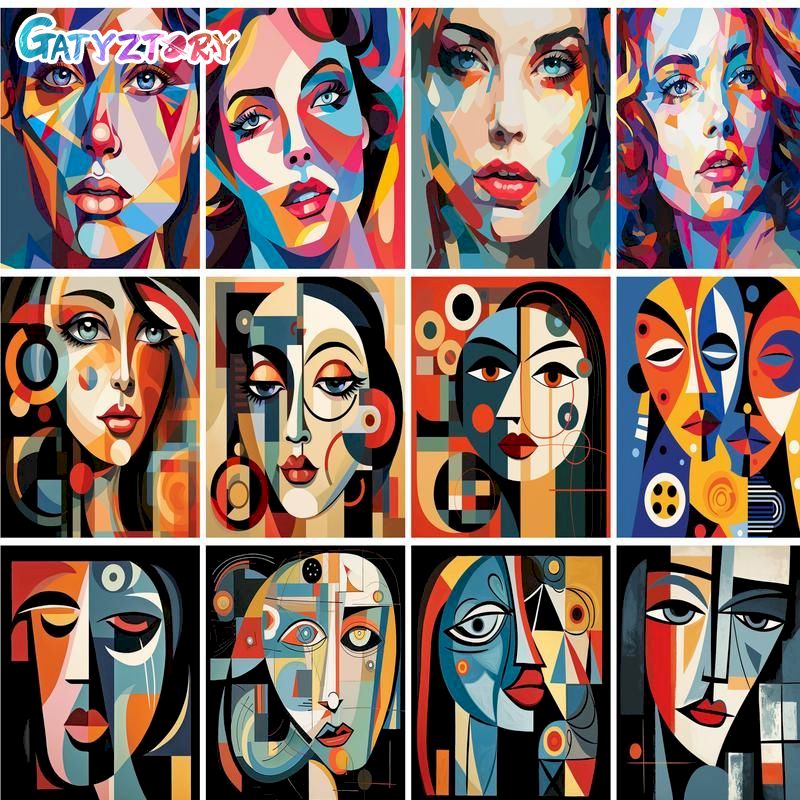 Art Craft Number - GATYZTORY Akrilik Boya Çerçevesi Yetişkinler Için