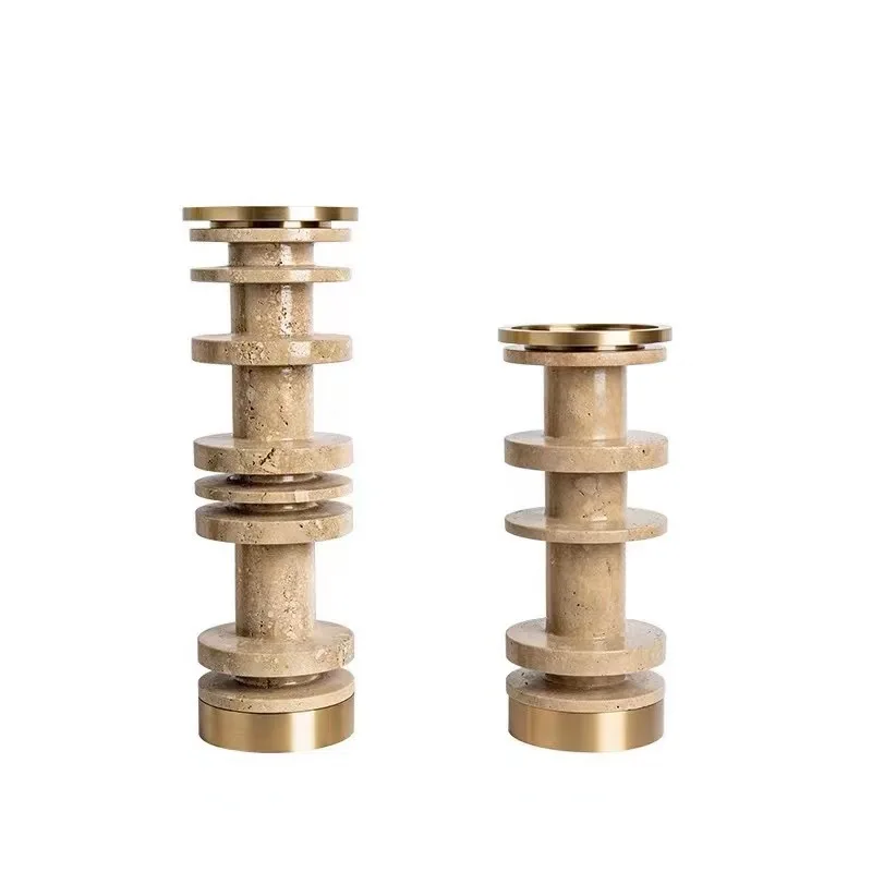 Art Craft Center - Reçine Metal Dekoratif Mumluklar Yaratıcı Yapay
