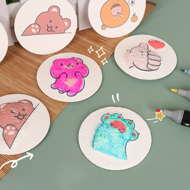 Art Craft Education - 3D Kabarık Köpük Doku Boyama Kağıdı