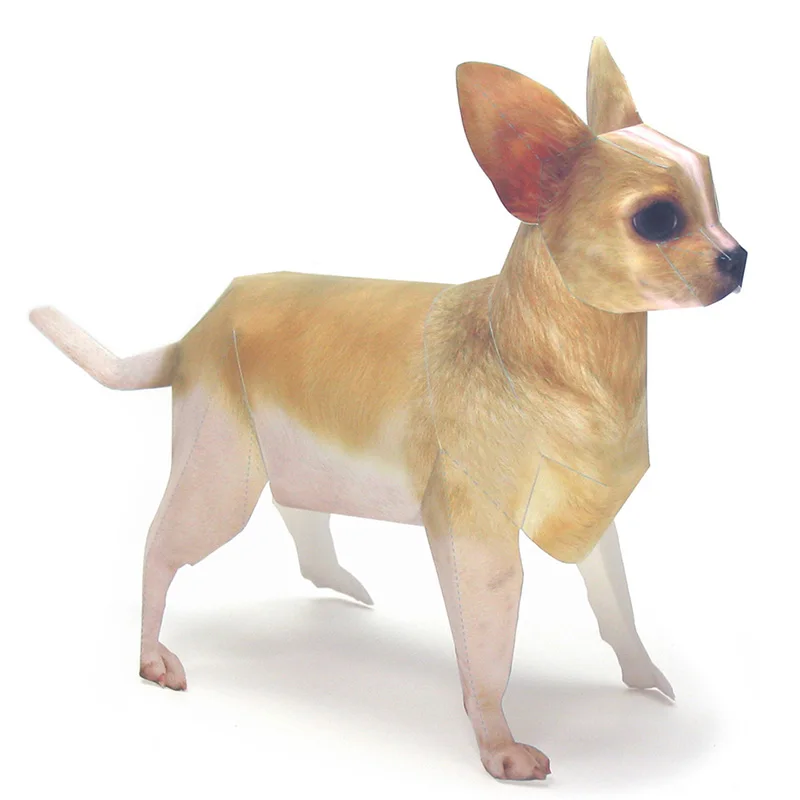 Art Craft Center - Chihuahua Köpek Origami Sanat Pet Kağıt