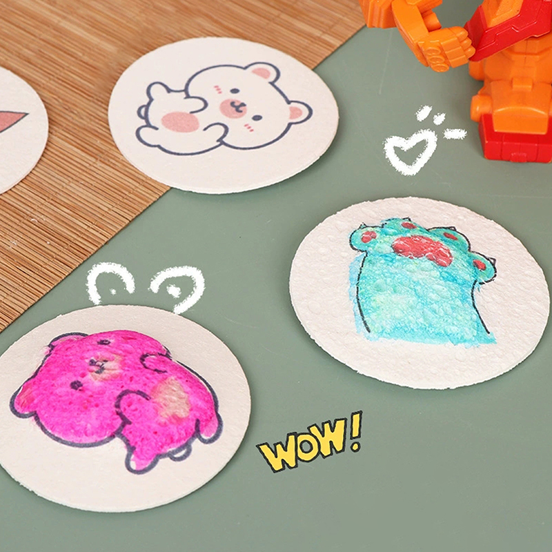 Art Craft Education - 3D Sihirli Kabarık Köpük Doku Boyama