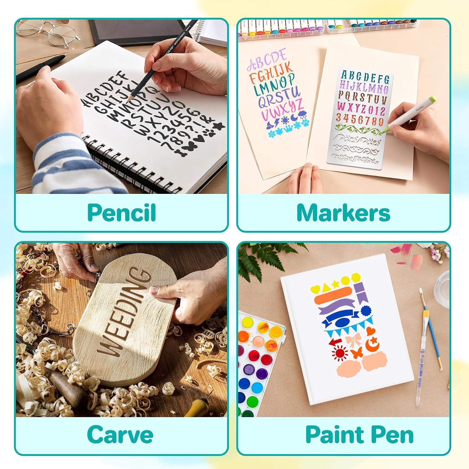 Gravür, Duvar Boyama, Kendin Y - Art Craft Number incelemesi ve fiyatı