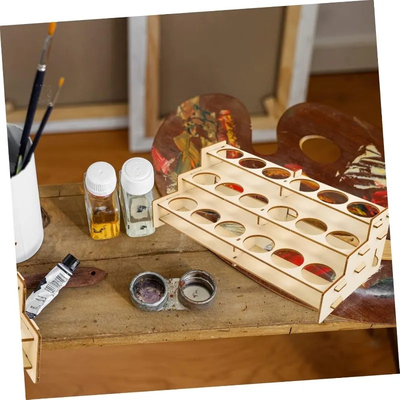 En Kaliteli Ahşap Boya Rafı Dü - Art Craft Organizer incelemesi ve fiyatı