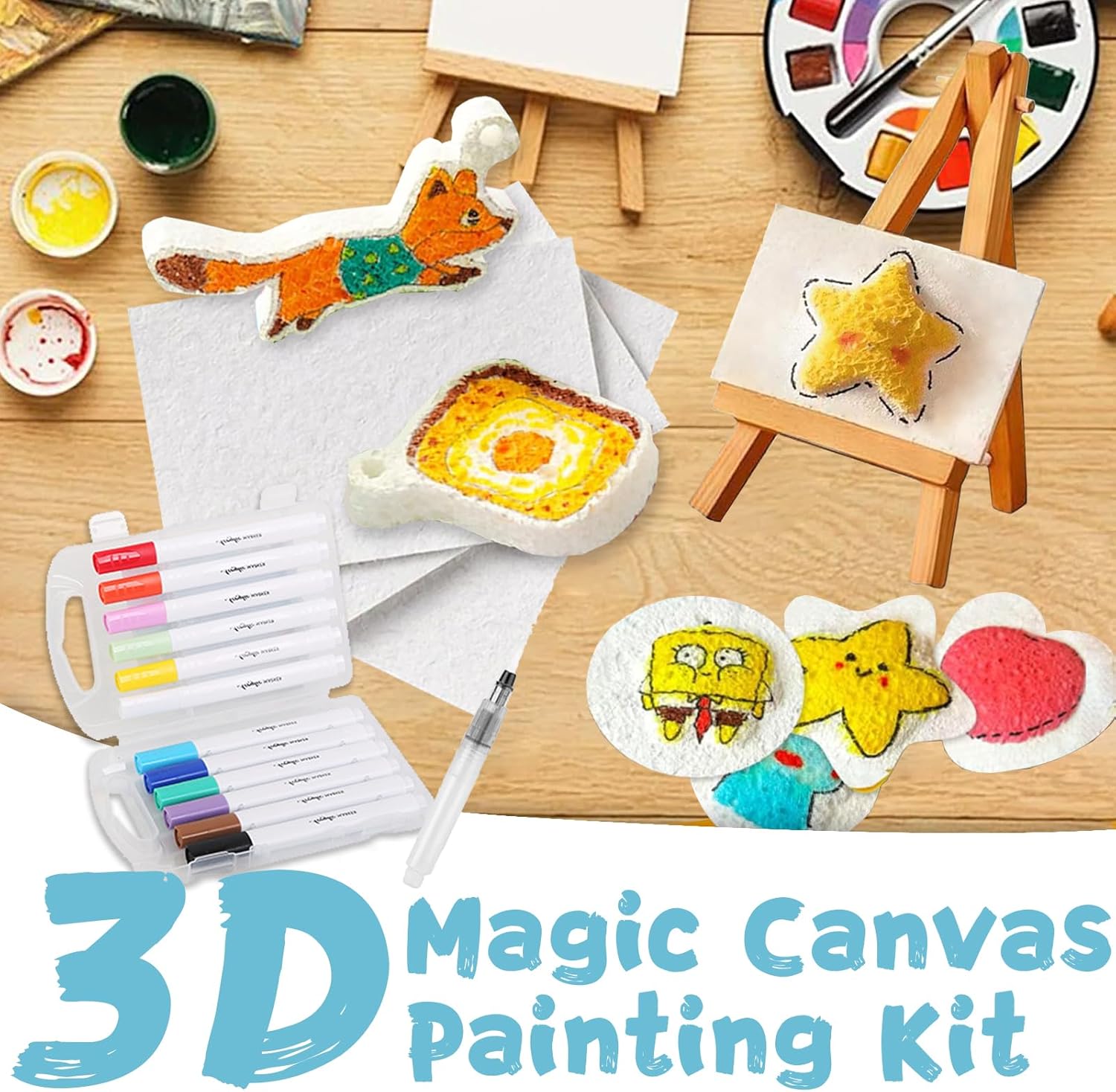 Çocuklar için 3D Kabarık Köpük - Art Craft Education incelemesi ve fiyatı