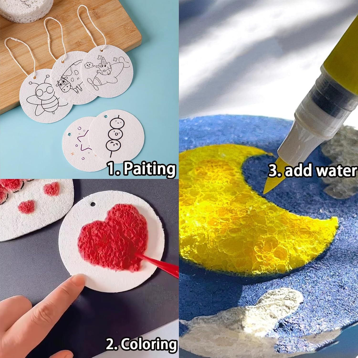 Çocuklar için 3D Kabarık Köpük - Art Craft Education incelemesi ve fiyatı