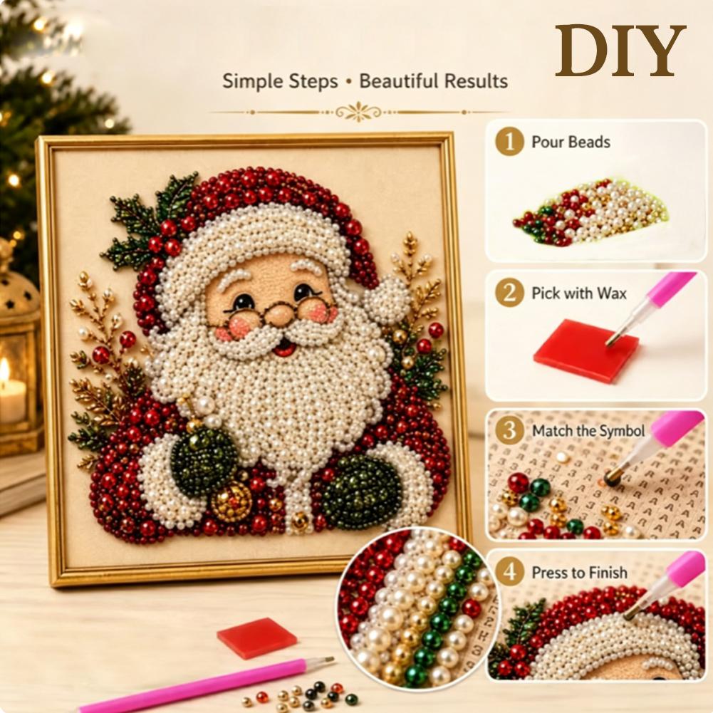 Noel Baba İnci Sanatı DIY Kiti - Art Craft For Christmas incelemesi ve fiyatı