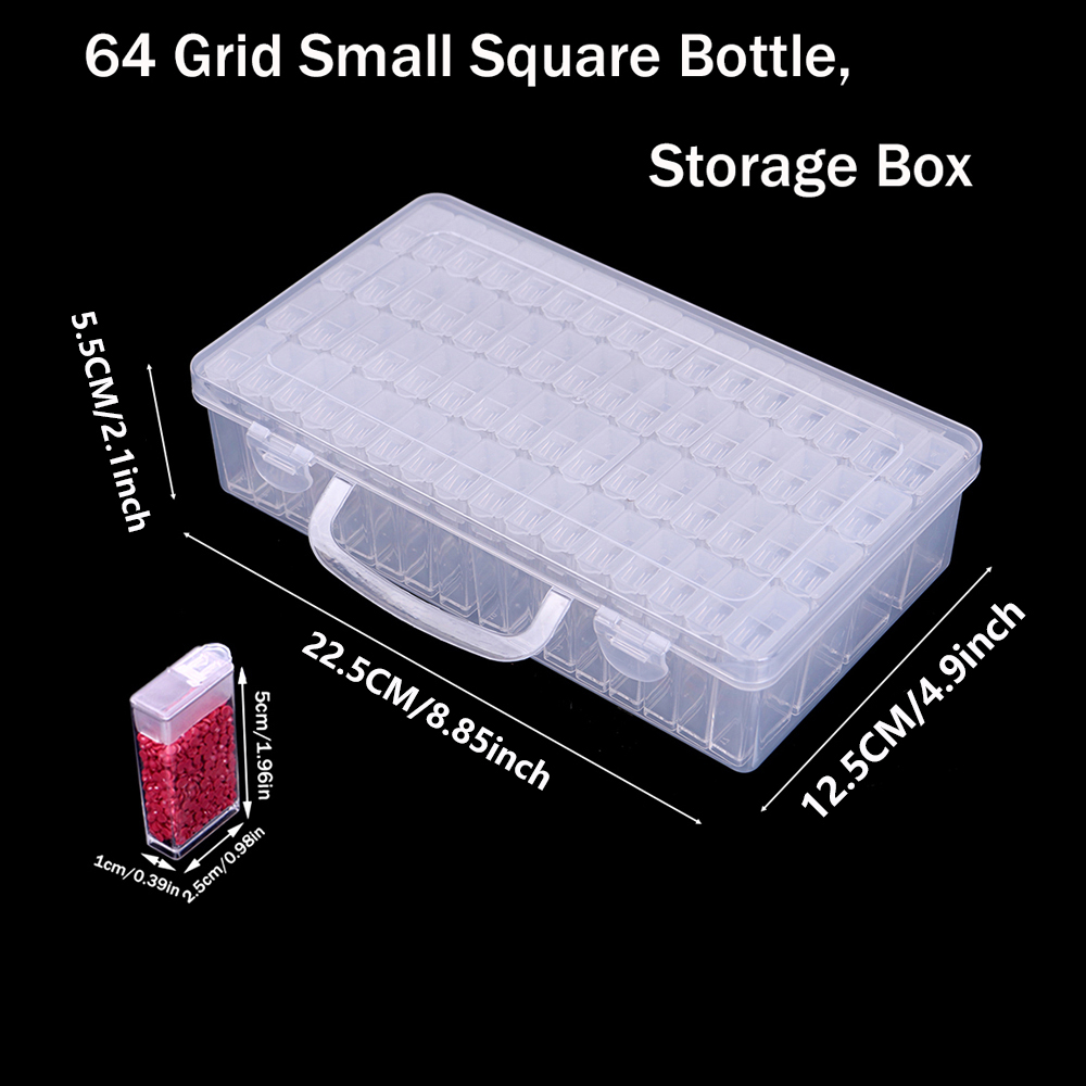 4'lü Paket 64 Bölmeli Elmas Sa - Art Craft Organizer incelemesi ve fiyatı