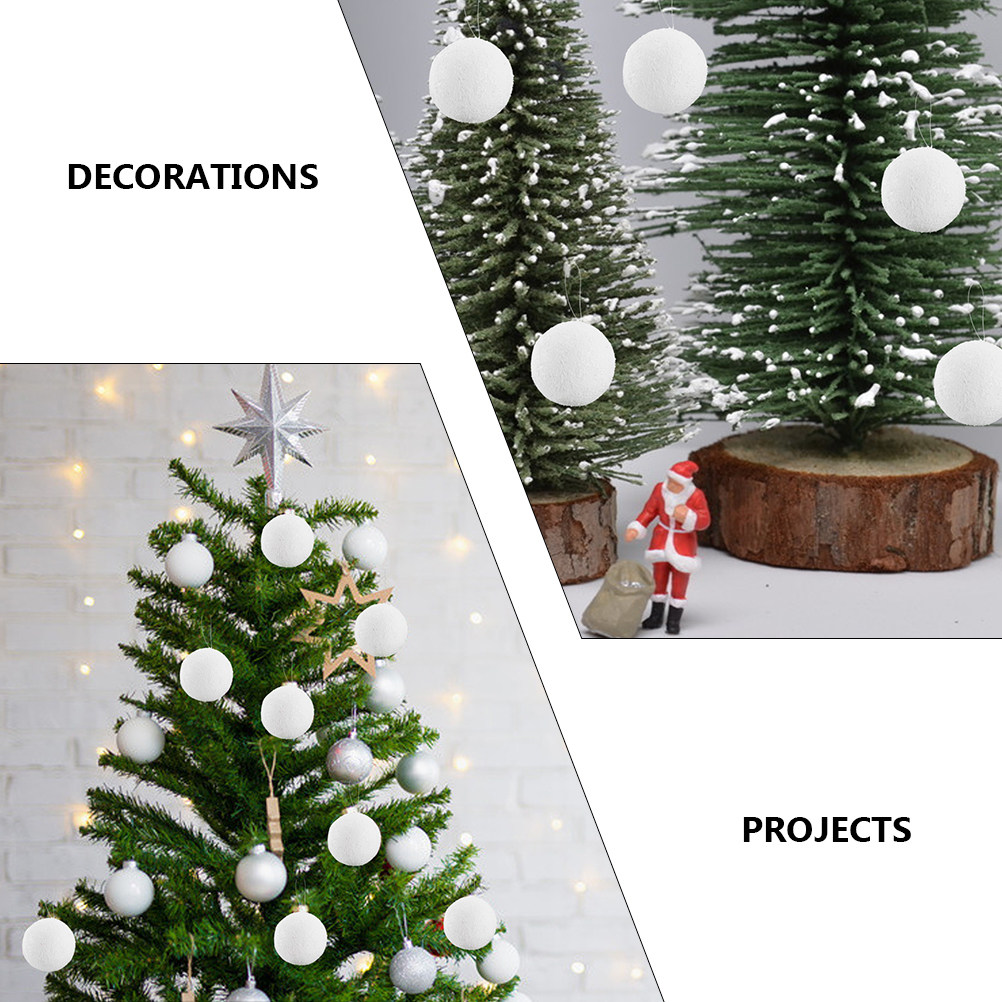 6 Adet Beyaz Noel Topu, Noel A - Art Craft For Christmas incelemesi ve fiyatı