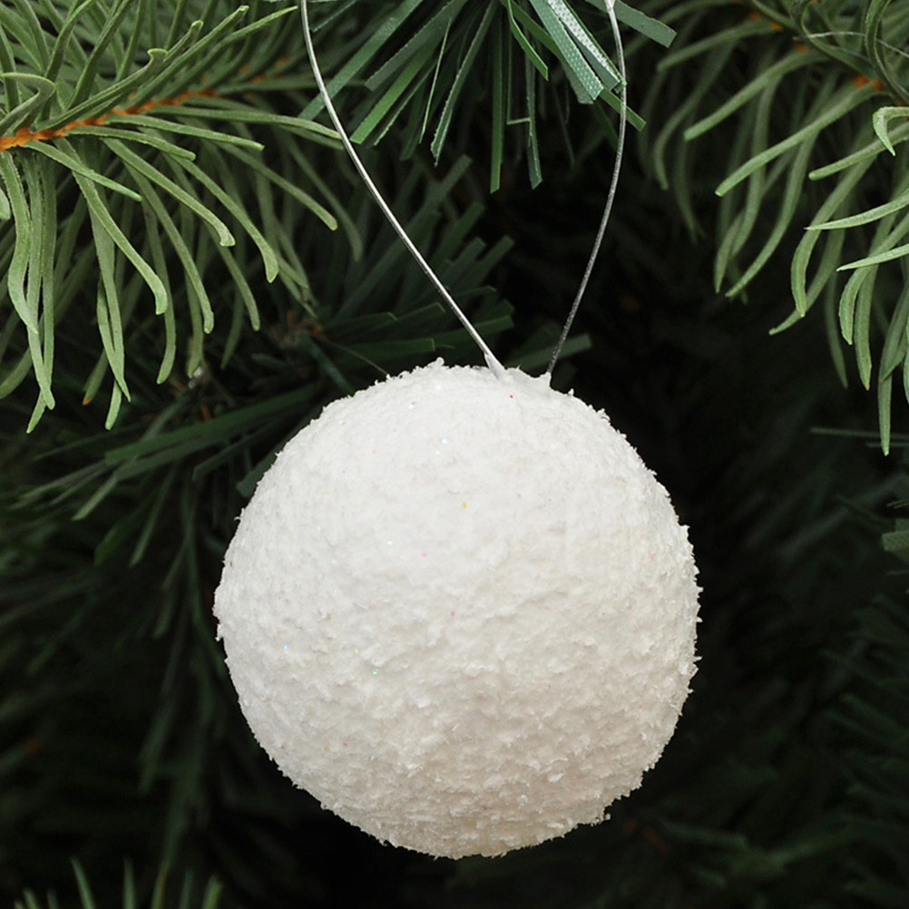 6 Adet Beyaz Noel Topu, Noel A - Art Craft For Christmas incelemesi ve fiyatı