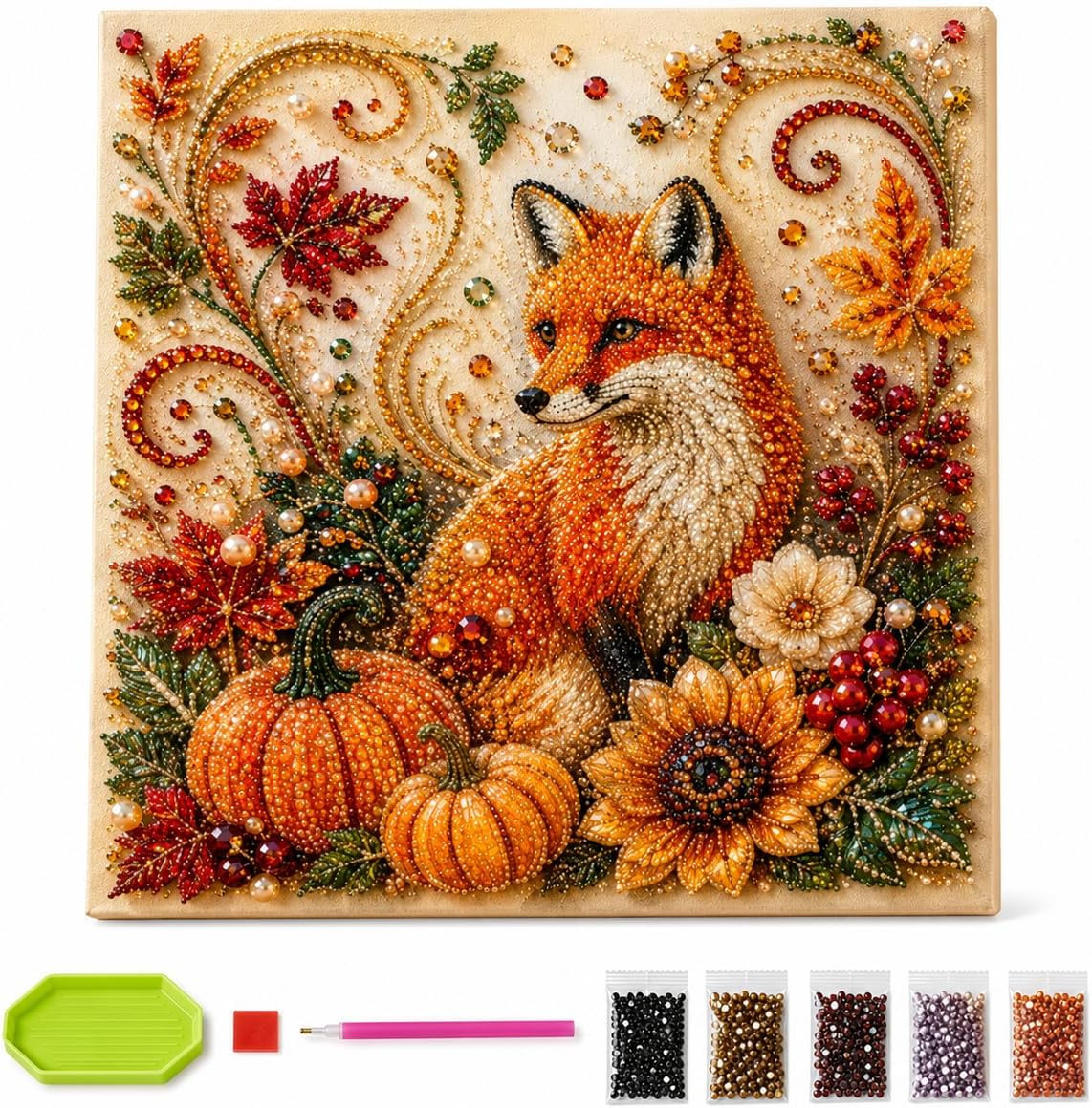 Sonbahar Elmas İnci Boyama Set - Art Craft Flower incelemesi ve fiyatı
