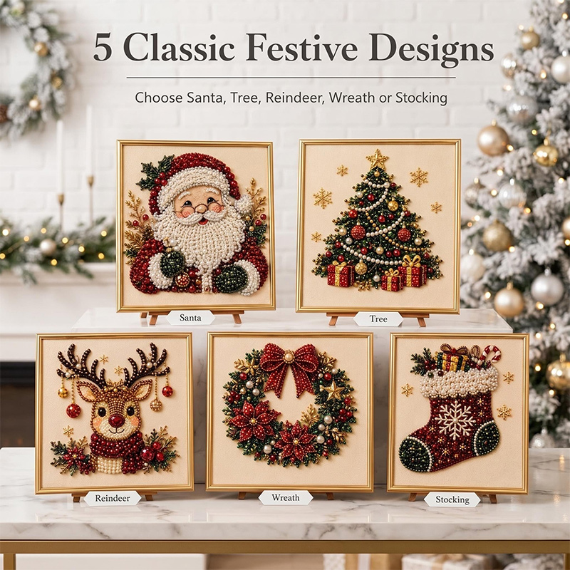 Noel İnci Elmas Boyama Seti 5d - Art Craft For Christmas incelemesi ve fiyatı
