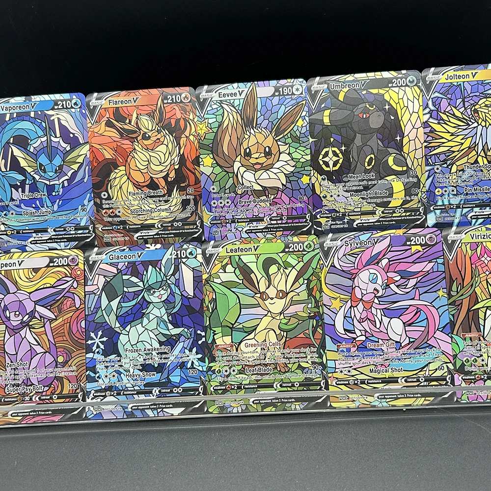 10 adet/takım Diy PTCG Eevee U - Origami Paper Set incelemesi ve fiyatı