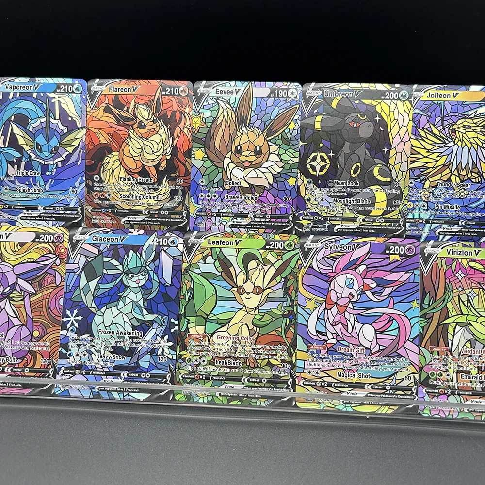 10 adet/takım Diy PTCG Eevee U - Origami Paper Set incelemesi ve fiyatı