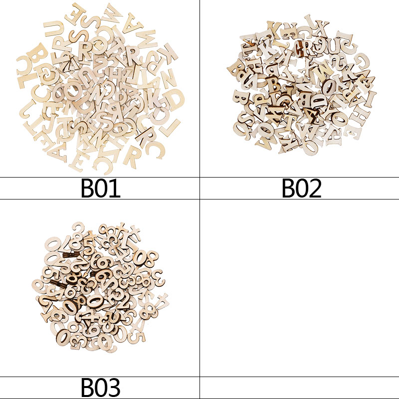 100 adet Ahşap İngilizce Alfab - Art Craft Number incelemesi ve fiyatı