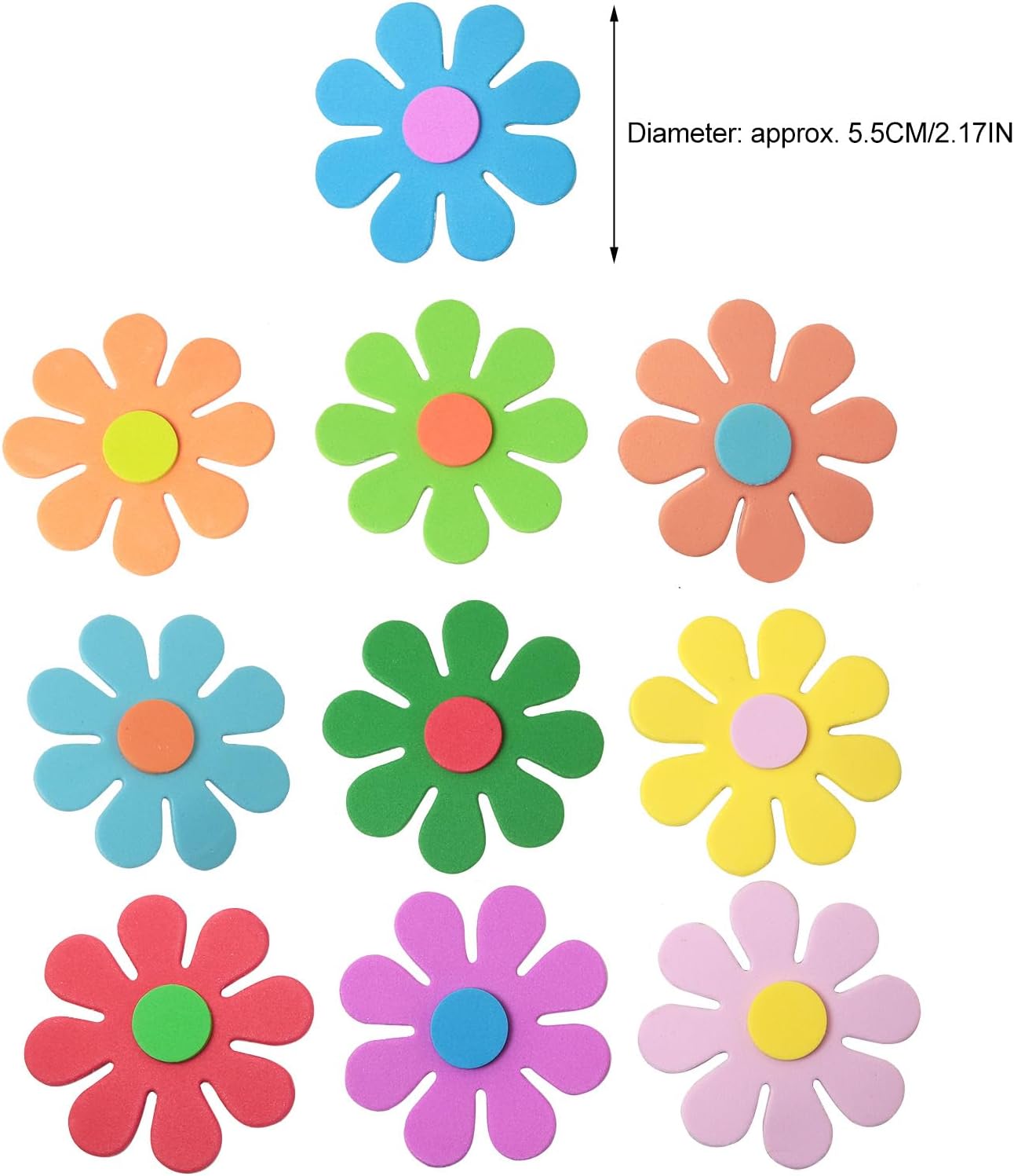3D çiçek köpük çıkartmaları Ba - Art Craft Flower incelemesi ve fiyatı