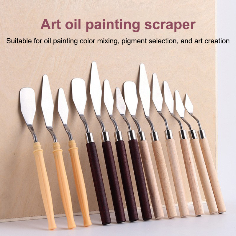 【Mutlu】7 adet/takım paslanmaz  - Painting Knife Palette incelemesi ve fiyatı