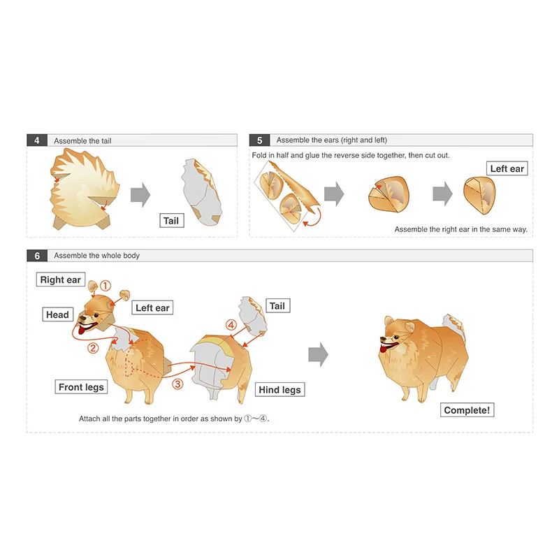 Pomeranian Köpek Katlanır Orig - Art Craft Center incelemesi ve fiyatı
