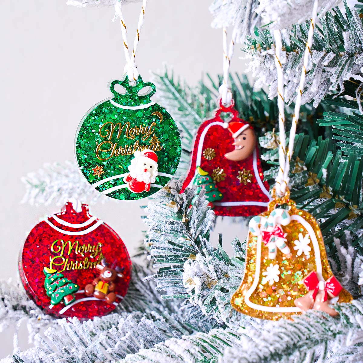 Noel Etiketi Kolye silikon kal - Art Craft Model incelemesi ve fiyatı