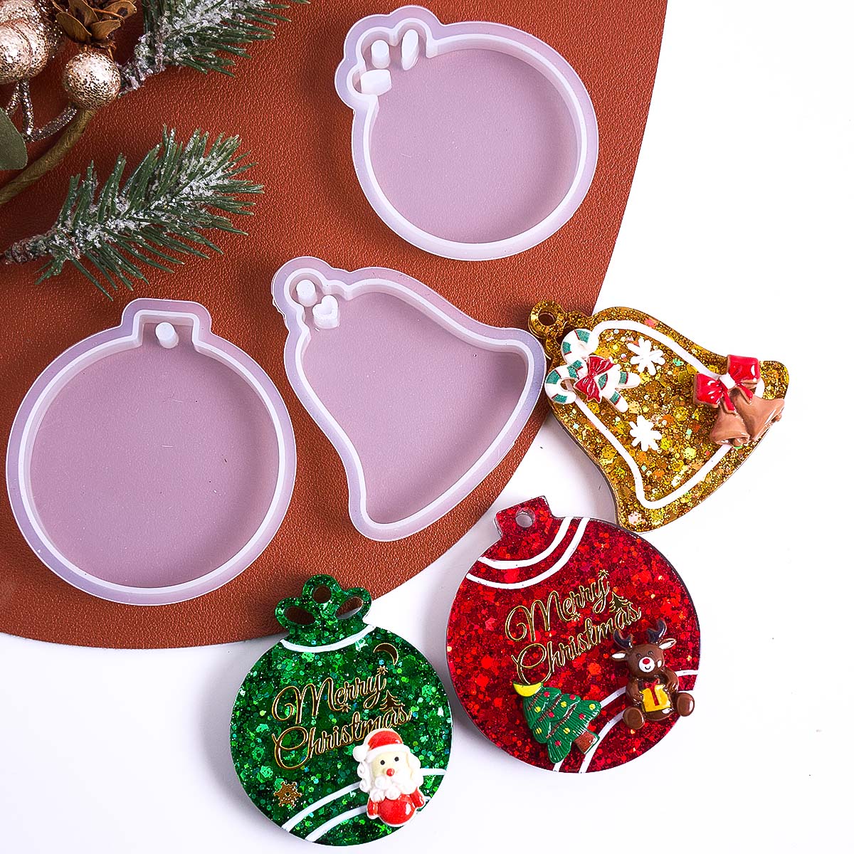 Noel Etiketi Kolye silikon kal - Art Craft Model incelemesi ve fiyatı