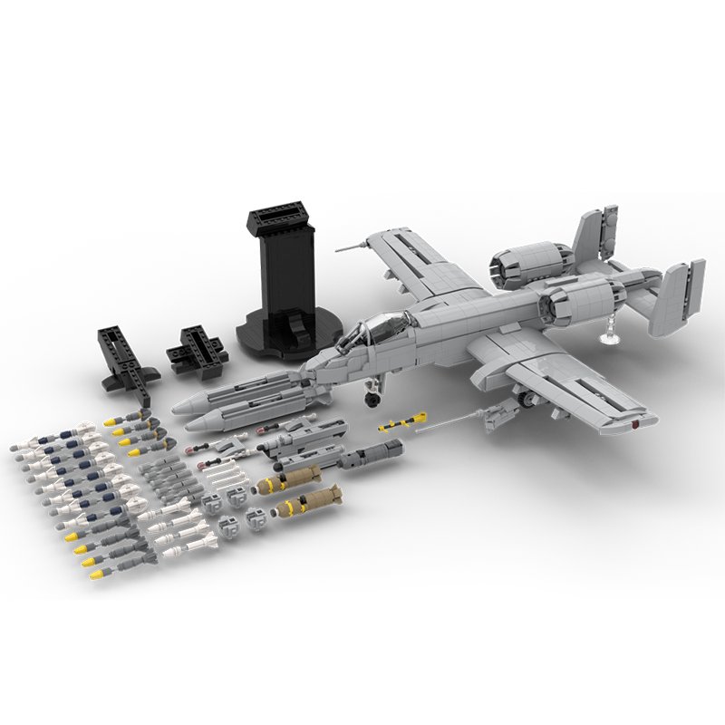 2468 parça MOC A-10 Warthog Mo - Art Craft Gift Ideas incelemesi ve fiyatı