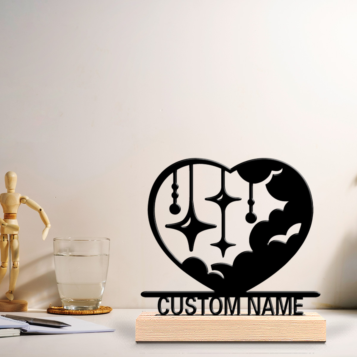 1 adet Moda aşk bulutu Özelleş - Art Craft Us incelemesi ve fiyatı