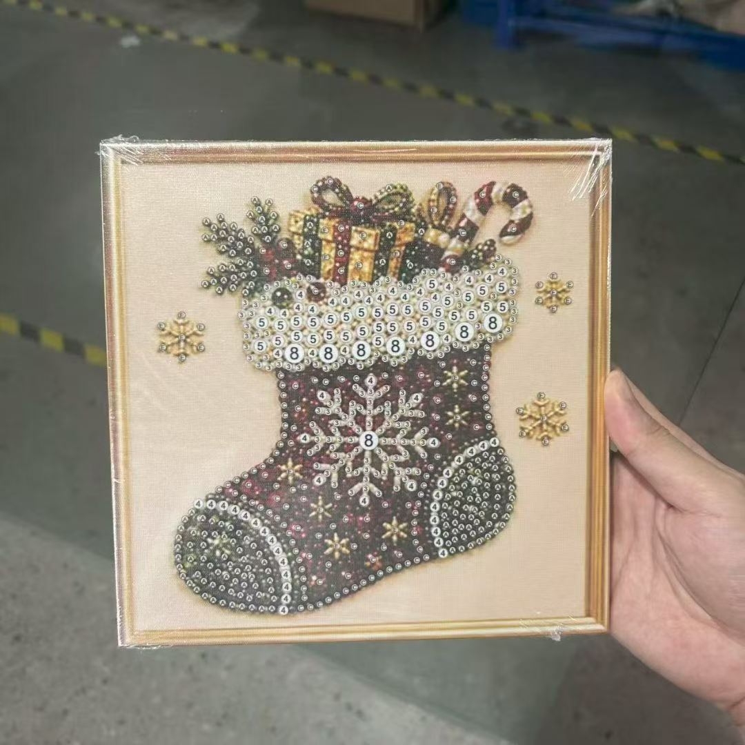 Çerçeveli Noel İnci Elmas Boya - Art Craft For Christmas incelemesi ve fiyatı