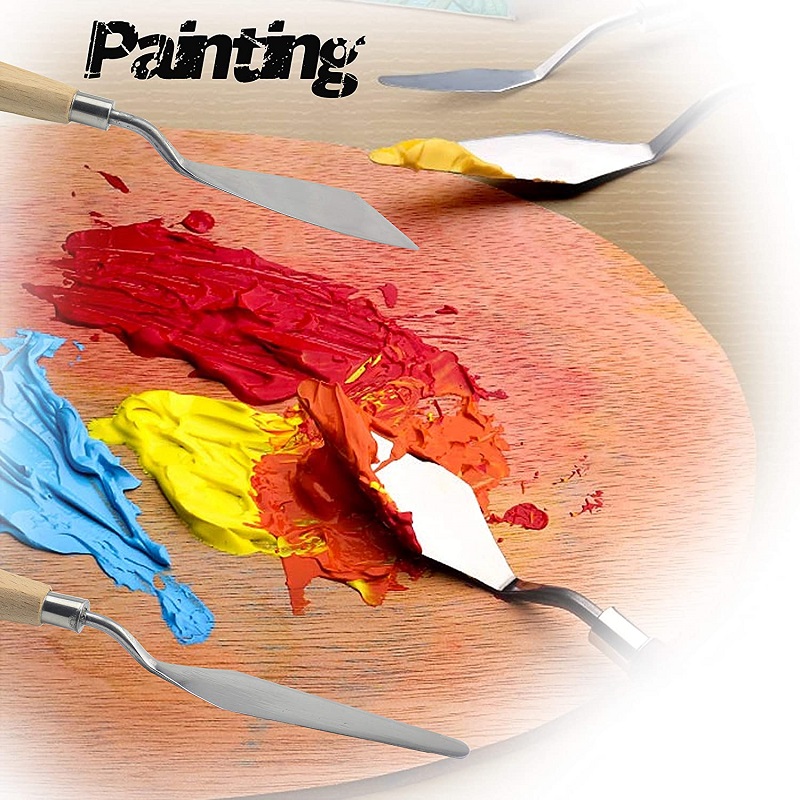 1-5 adet Büyük Palet Bıçakları - Painting Knife Palette incelemesi ve fiyatı