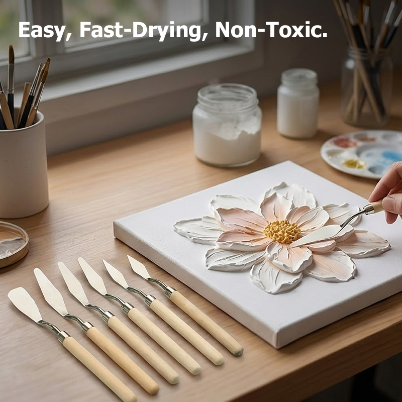 Dokulu Sanat ve 3D Yaratıcı Pr - Painting Knife Palette incelemesi ve fiyatı
