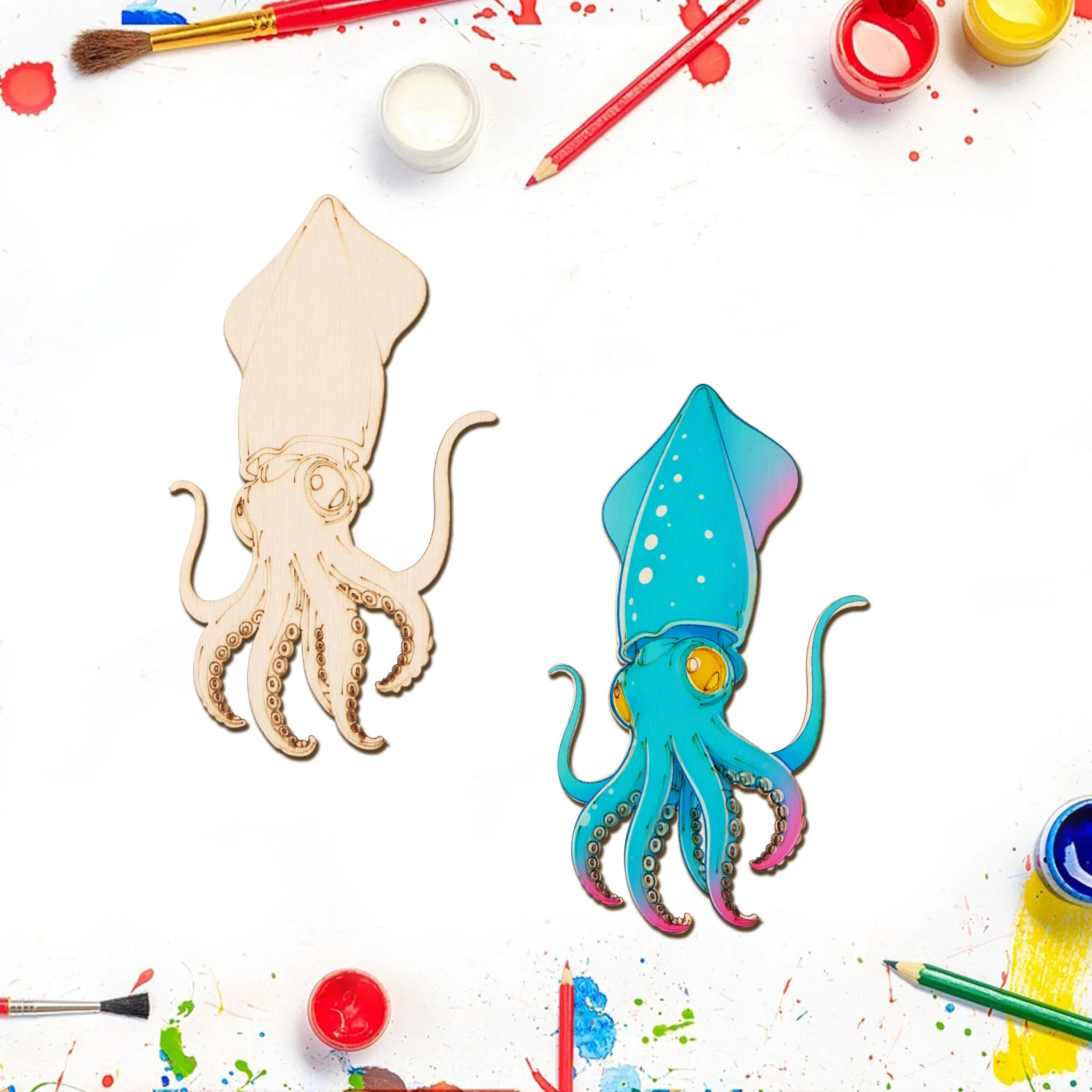 10 adet/takım Bitmemiş Ahşap E - Art Craft Us incelemesi ve fiyatı