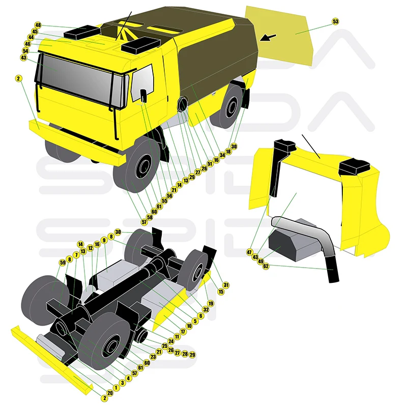 Tatra 815 2008 Kamyon 1: 53 Da - Art Craft Center incelemesi ve fiyatı