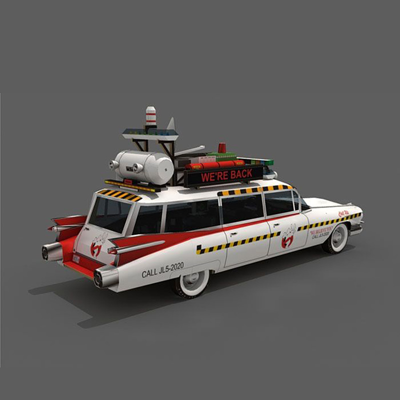 Ghostbusters araba Ecto-1A 1:2 - Art Craft Center incelemesi ve fiyatı