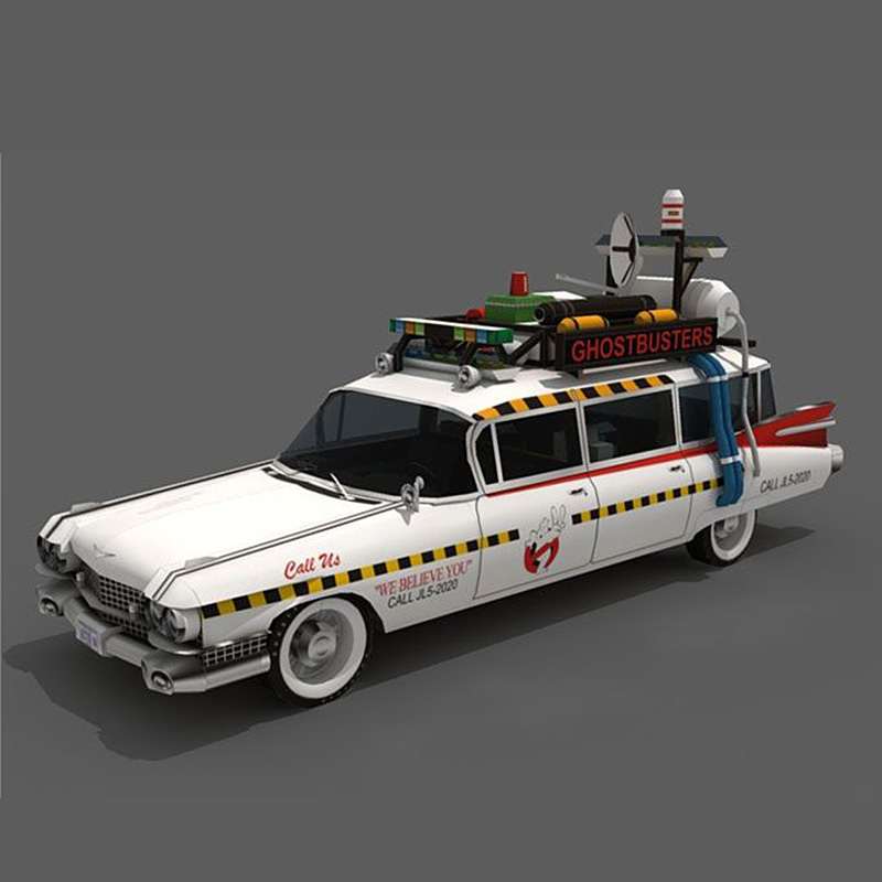 Ghostbusters araba Ecto-1A 1:2 - Art Craft Center incelemesi ve fiyatı