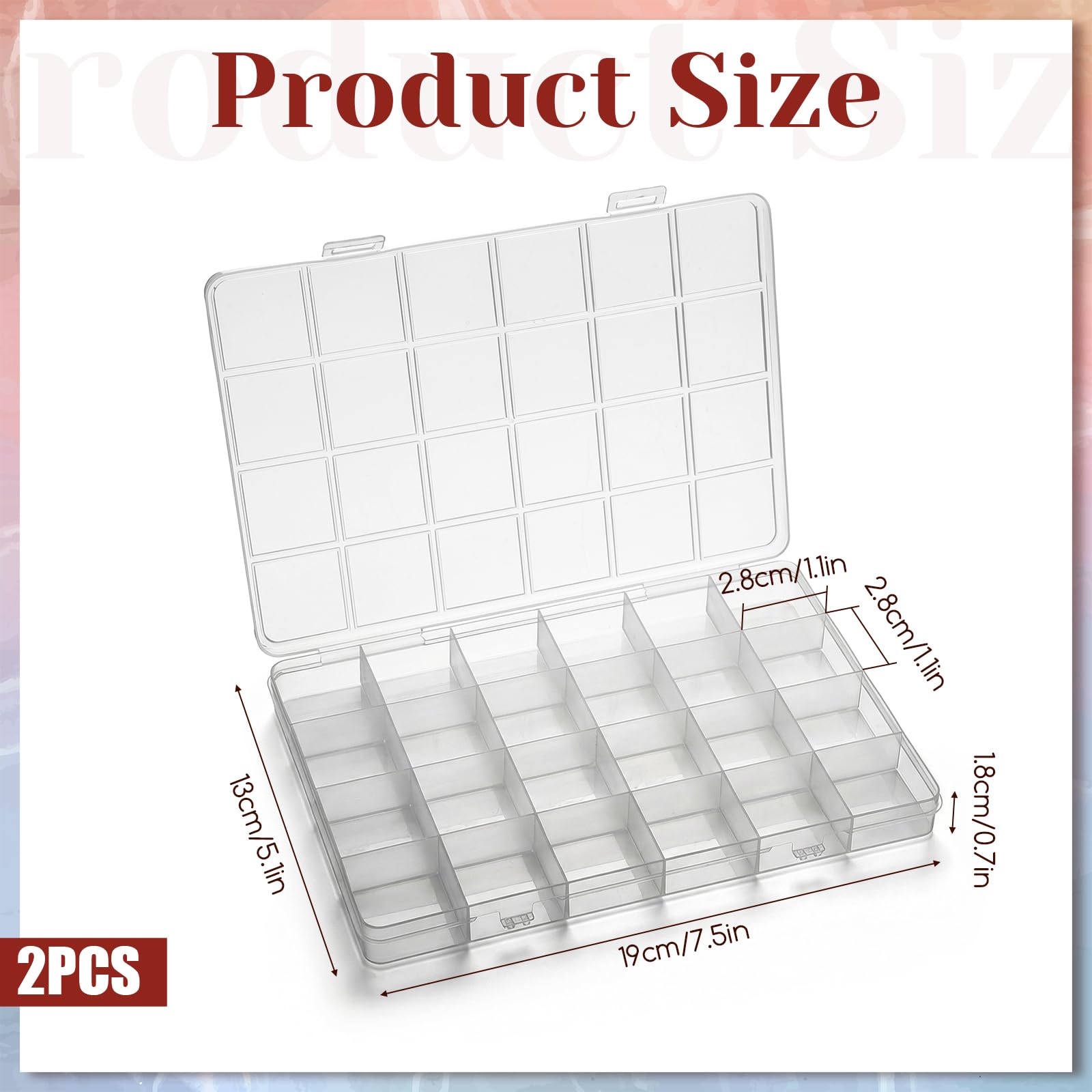 Ayarlanabilir Bölmeli 24 Bölme - Art Craft Organizer incelemesi ve fiyatı
