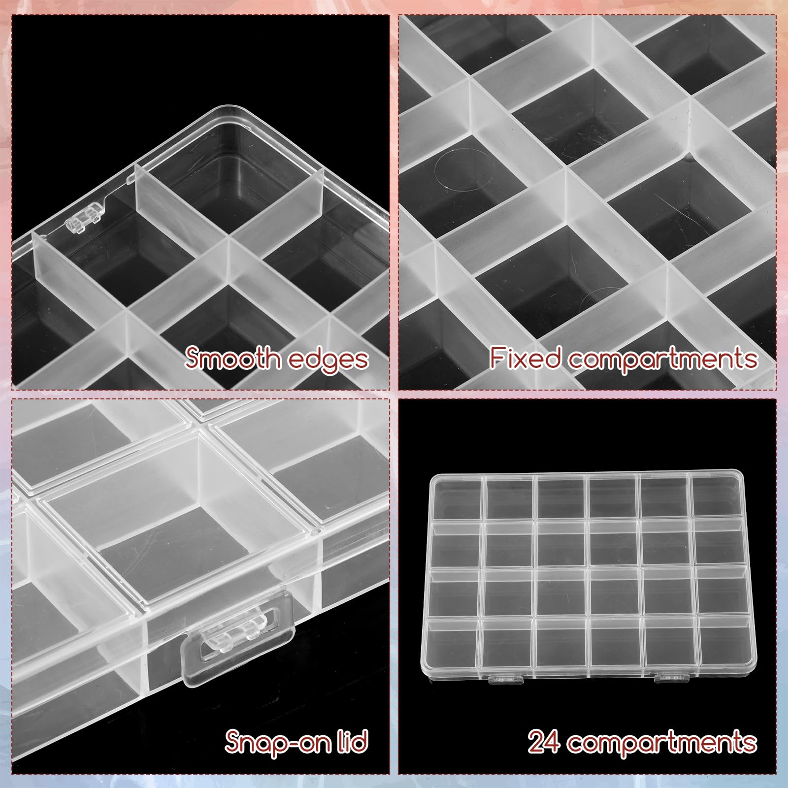 Ayarlanabilir Bölmeli 24 Bölme - Art Craft Organizer incelemesi ve fiyatı