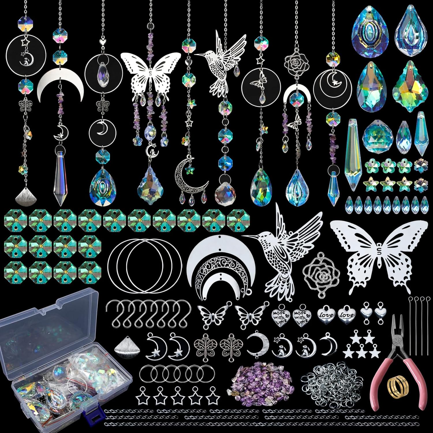 DIY 400 adet SunCatchers Yapma - Art Craft For Christmas incelemesi ve fiyatı