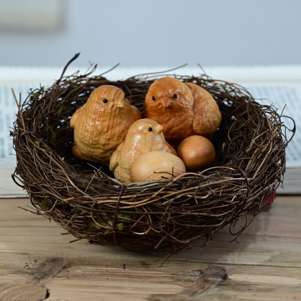 1 Set Küçük Civciv Heykeli Doğ - Art Craft Gift Ideas incelemesi ve fiyatı