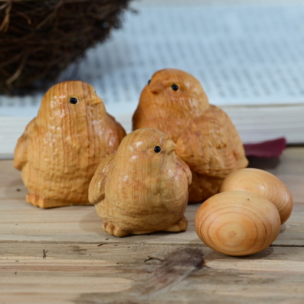 1 Set Küçük Civciv Heykeli Doğ - Art Craft Gift Ideas incelemesi ve fiyatı