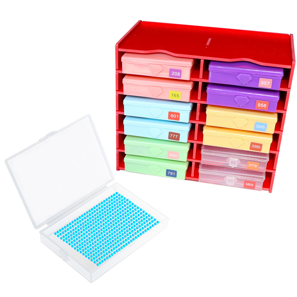12 adet Elmas Boyama Sanatı Te - Art Craft Organizer incelemesi ve fiyatı