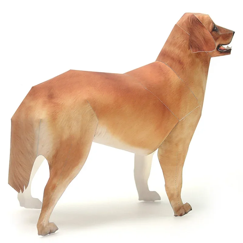 Golden Retriever Köpek Kağıt M - Art Craft Center incelemesi ve fiyatı
