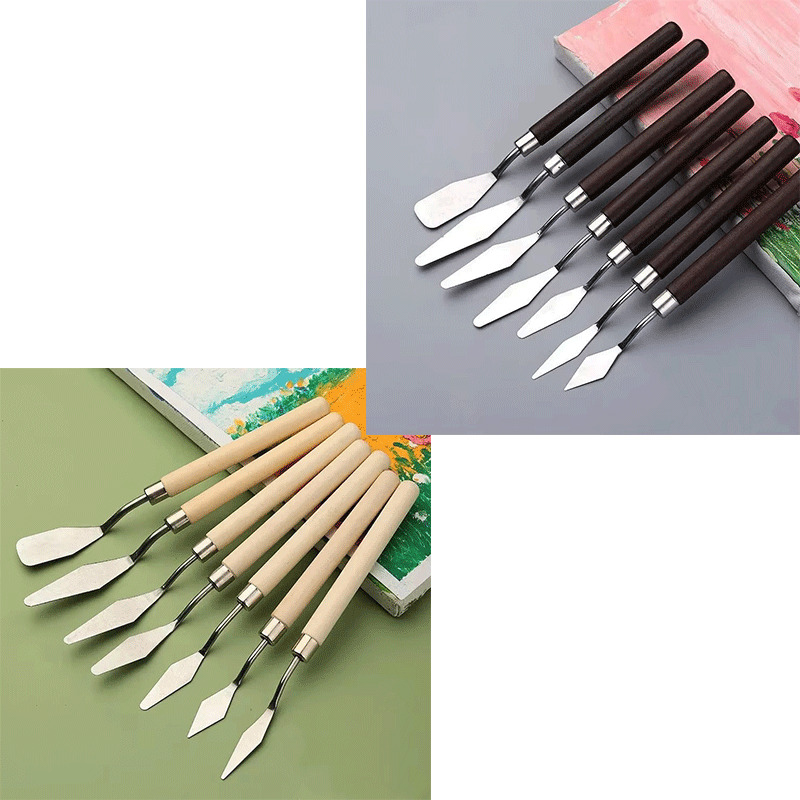 1/2 Set Yağlıboya Kazıyıcı Pal - Painting Knife Palette incelemesi ve fiyatı