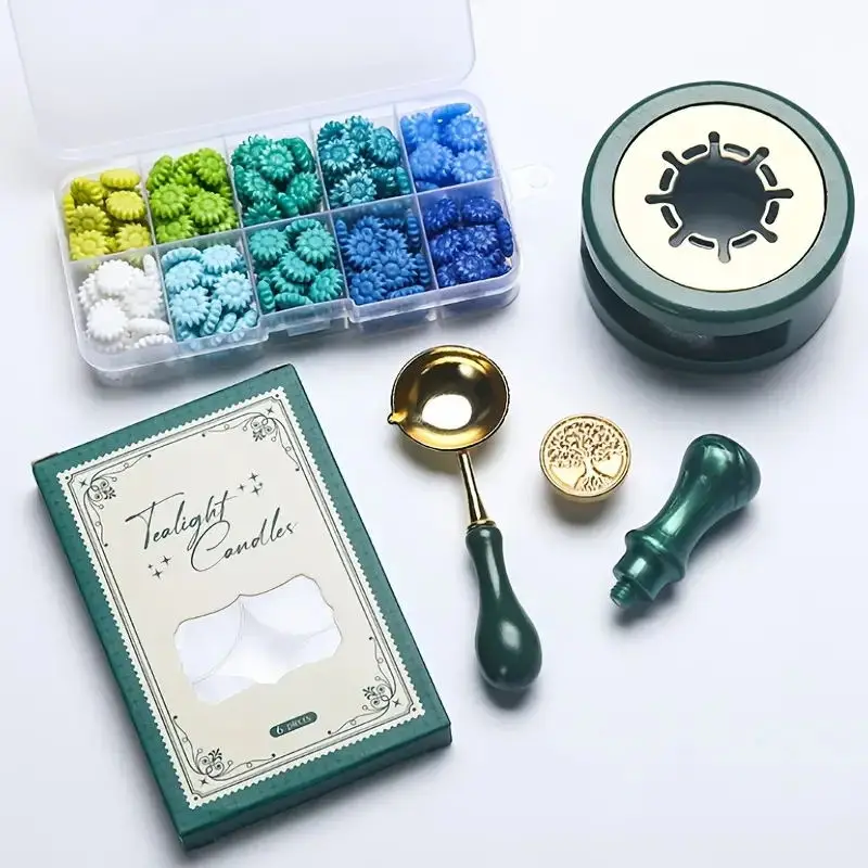 200 Adet Lale Mum Mühür Seti,  - Batik Wax Kit incelemesi ve fiyatı