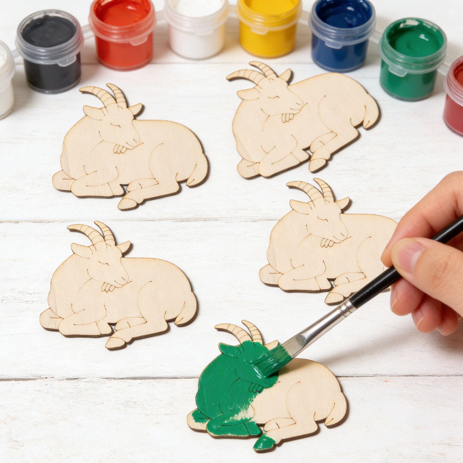 10 adet/takım Bitmemiş Ahşap K - Art Craft Us incelemesi ve fiyatı
